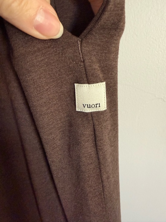 NWOT Vuori Halo Essential Wideleg Pant- Long Size Large - Picture 3 of 4